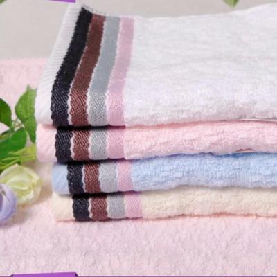 China Fashion-desgined 100% cotton comfortable face towel safe for kids for sale