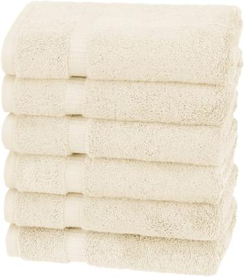 China S/6 100% Cotton Hand Towel Super Soft And Absorbent Turkish High End Durable Home Hotel Spa Bathroom Use for sale