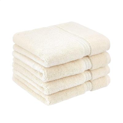 China Wholesale Sustainable 100% Cotton Soft And Absorbent Super Luxury Solid Color Hand Towel Home Hotel Spa Uses for sale