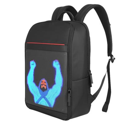 China Best-selling led screen anti-theft backpack with led lights for sale