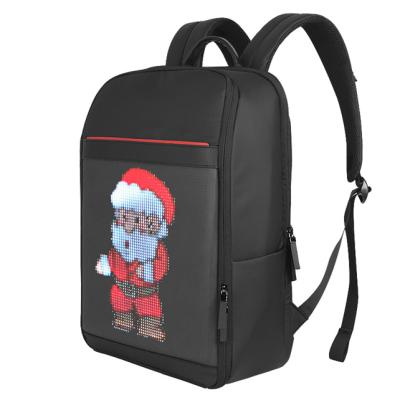 China Best Seller Smart Anti-theft Urban Waterproof Led Backpack With Lightweight Soft Shell for sale