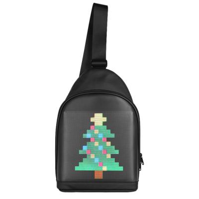 China Customized Anti Theft Sequened Backpack With Led Light for sale