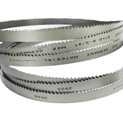 China HSS Machines Precision Bimetal Band Saw Blades Bimetal Saw Blade For Metal Cutting for sale