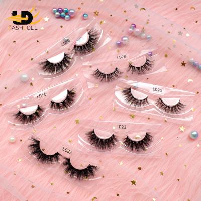 China Factory Wholesale Cruelty Free Thick Lashes 3d Mink Lashes Luxury 100% Seller for sale