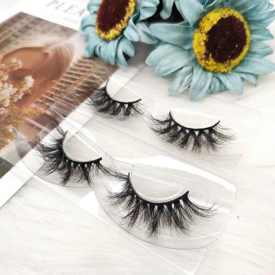 China Full Thick and Long Dramatic Strip Lashes Natural Custom Logo Lashes Wholesale 3D 20mm Lashes Luxury Gift Paper Box for sale