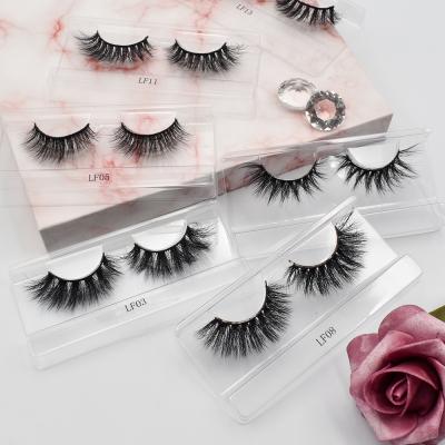 China Wholesale natural looking faux mink faux mink private label tape faux mink 3d super soft silk eyelash seller full lashes for sale