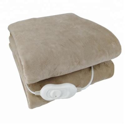 China Hotel Fleece Super Soft Heated Underpad Electric Blanket for sale