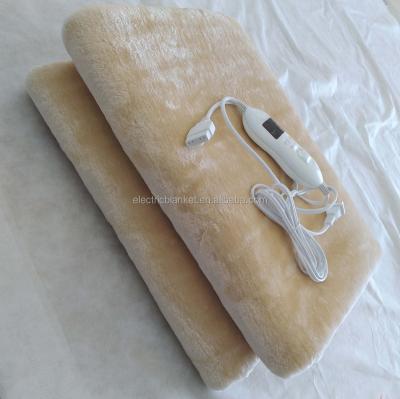 China Bedroom Temperature Controls Thermal Blanket 220v Coral Fleece Electric Heated Blanket for sale