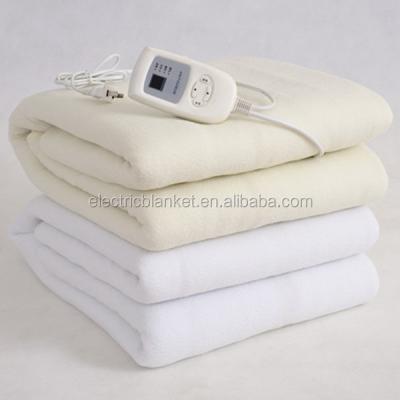 China High Quality Intertek Hotel Heat Bed Sheet Electric Blanket for sale