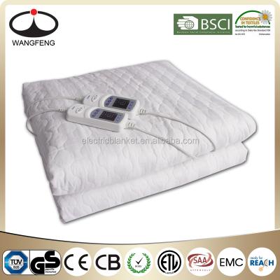 China Electric Pure Cotton Quilted Electric Heating Blanket for sale