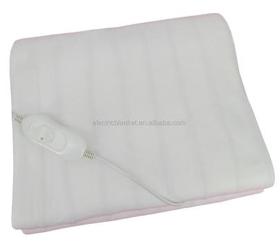 China Non-fitted Single / Double Heated Bedroom Mattress Pad for sale