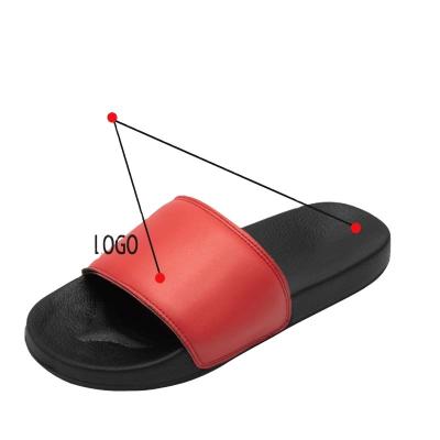 China Durable Nice Unisex PVC Bedroom Beach Sandals Custom Slipper for sale