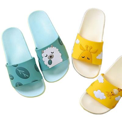 China Fashion Trend Summer Slides Slippers Men Women Cartoon Cute Animal Dog Sheep Home Slip On Shoes Flip Flops Beach Sandals Bathroom Zapatillas for sale