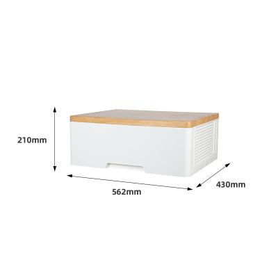 China Sustainable Houseware Storage Drawers Plastic Wardrobe Sundries Cabinet for sale