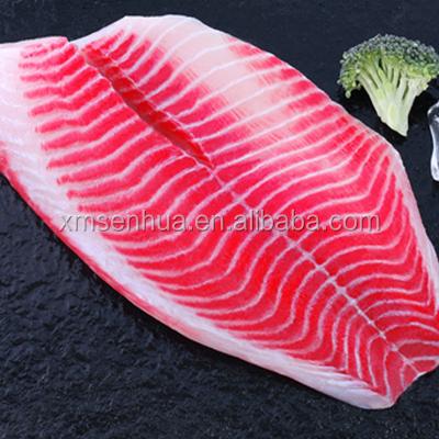 China China FROZEN Organic Fish Bandage Frozen Black Tilapia Fillet for sale