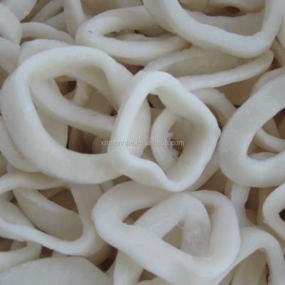 China Wholesale Low Salt Seafood Frozen Squid Ring for sale