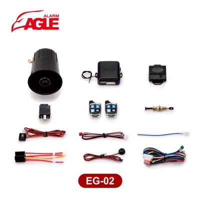 China Hot Selling Eagle Model Anti-theft Anti-hijacking Security Alarm One Way Car Alarm In South America for sale