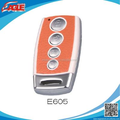 China 315/433mhz rf code waterproof leather remote control grabber for car alarm for sale