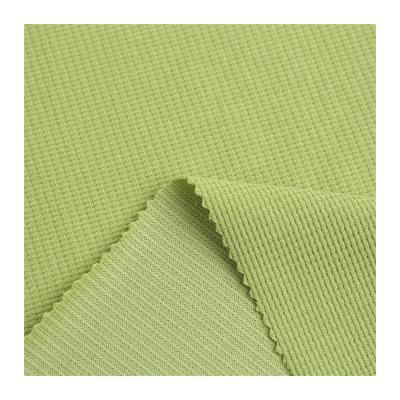 China Anti Pilling Fabric 95% Polyester 5% Spandex 275gsm Hot Washable Natural Quality 100% Quick Dry Waffle Fabric Shrink-Resistant for sale