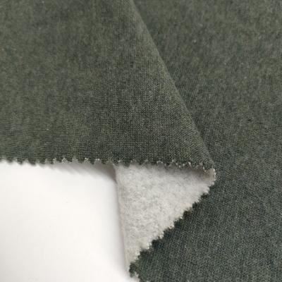 China Newest Design Comfortable Fleece Anti-Static Dyed CVC 50% Cotton Fleece Fabric Popular Smooth Moisture Wiching For Hoodies for sale