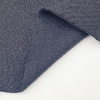 China Newest Factory Price Anti-Static Design Knitted Fabric 250gsm CVC 60% Cotton 40% Polyester Soft Comfortable Fleece Fabric For Hoodies for sale