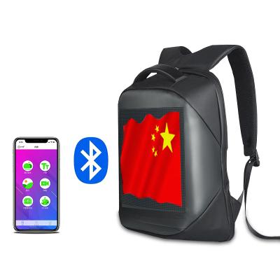 China Waterproof Led Bag Backpack Fiber Optic Backpack Fiber Optic School Bag Led Bag for sale