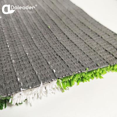 China DOLEADER sports field direct sales stack cheap height 50mm light dark green sports artificial grass for sale