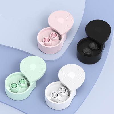 China Mini Design Noise Reduction Headset Tw70 Tws Earphone Comfortable Wearing Waterproof Wireless Earbuds Support Siri Call Earbuds for sale