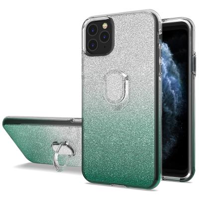 China Ultra Thin 3 In 1 Glitter Shockproof Tpu Case Cover For iPhone 11 Pro for sale