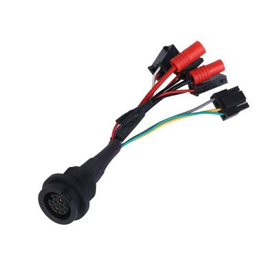 China Electronic Molex Wire Harness Power Cable Assembly 2p 3p 4p 5p 6p for sale