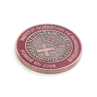 China Europe & American Challenge Coins All Customer Design Metal Souvenir Coins for sale