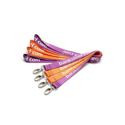 China Custom Promotional Gift Belt Luggage Lanyards With Detachable Buckle Lanyard Custom Lanyard for sale