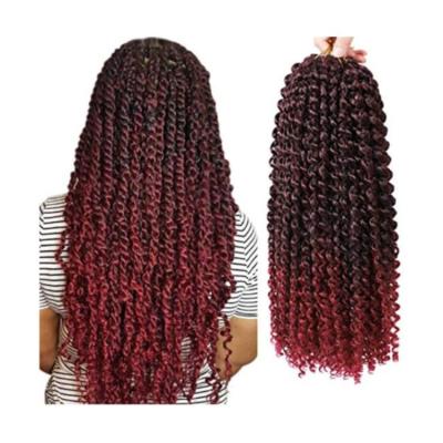 China Braided Wig Chemical Fiber Wig Braid African Dirty Braid 18 Inch Faux Locks Wigs Spot Wholesale Manufacturer for sale