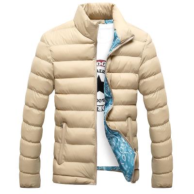 China Quilted jacket youth new winter jackets parcollier of Korean regular men's style slim down padded jacket for sale