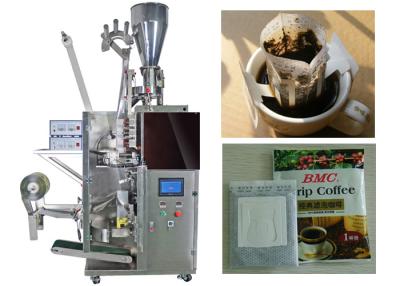 China Granular / Powder Drip Coffee Packing Machine With 3 Sides Seal for sale