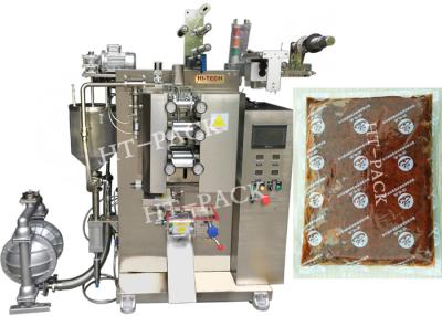 China Ketchup / Skin Lotion Automatic Pouch Packing Machine , Vertical Form Fill Seal Machine for sale