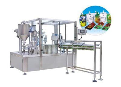 China Fully Automatic Stand Up Pouch Zip Bag Liquid Packing Machine HT-ZGY1000 for sale