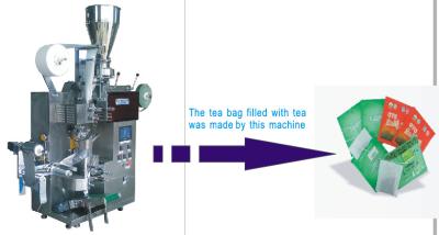 Cina GH -169 impacchettatrici automatiche interne ed esterne della bustina di tè con l'etichetta in vendita