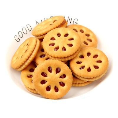 China Natural Ready Stock Sandwich Cookies 52g Apple Flavor Sandwich Cookies for sale