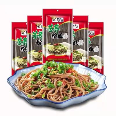 China 180g/bag Gluten Free Buckwheat Vermicelli Noodles Tartary Non-Fried Low Fat for sale