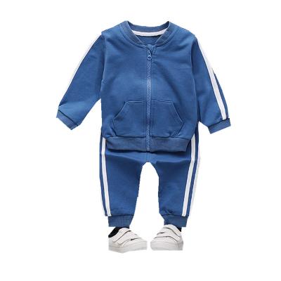 China Two-piece pants sheathed long fashion spring jacket and autumn children's suit sportswear wholesale for sale