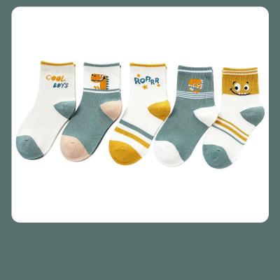 China Viable hot sale children's autumn and winter socks thickened baby cotton socks for boys and girls in tube socks for sale