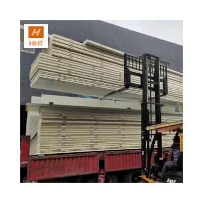 China 950mm/960mm/1000mm PU Panel for Cold Room Storage Cold Room Panel PU Foam Sandwich Panel for Building Cold Storage Room for sale