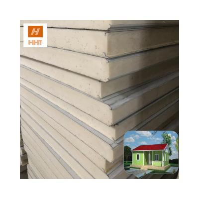 China 1150MM/960MM/950MM interior concrete wall panels aircrete panel PU sandwich panel staple line for sale