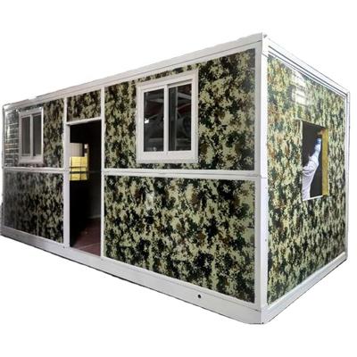 China Cheap Modern Lightweight Steel Frame Easy Delivery Detachable Ready To Ship Prefab Container House for sale