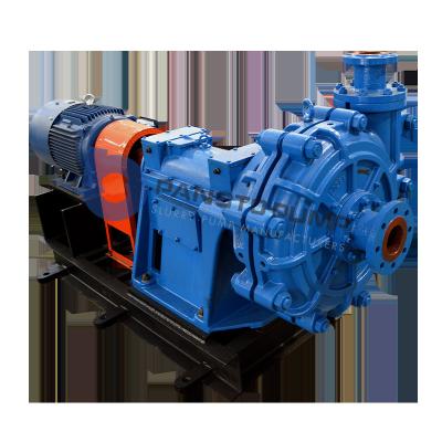 China Serviceable Heavy duty mining horizontal centrifugal solid slurry pump for sale