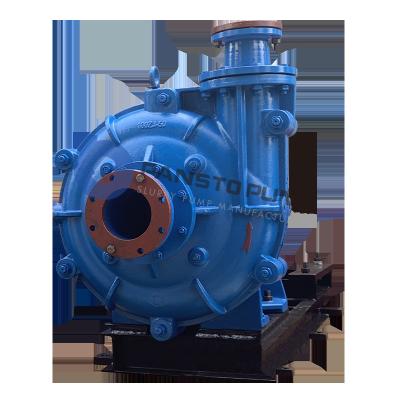 China Serviceable Mining Processing Solid Gold Centrifugal Horizontal Mud Slurry Pump for sale