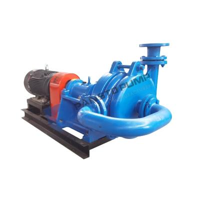 China Serviceable Advanced Motor Engine Horizontal Slurry Pump for filter press used feeding pump for sale