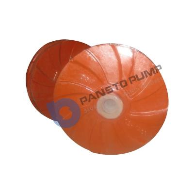 China Serviceable Pansto Slurry pump high wear resistant rubber spare parts impeller for sale