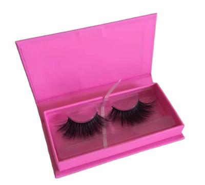 China 25-30 times Thinkshow Own Custom Packaging Whosale 3D Mink False Eyelash 5D Mink Korean Brand Box Vendor Black Cotton Customized for sale